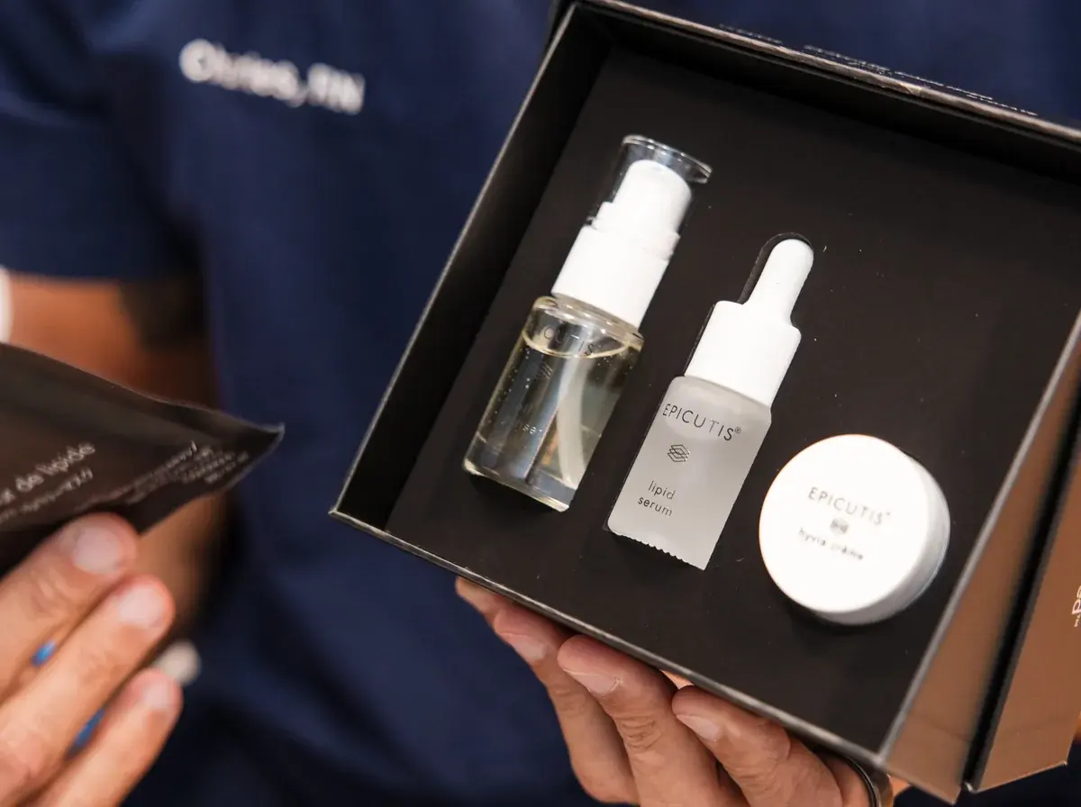 Epicutis skincare set at Lesh Lifestyle