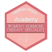Heather Hirsch Academy Women's Hormone Therapy Specialist