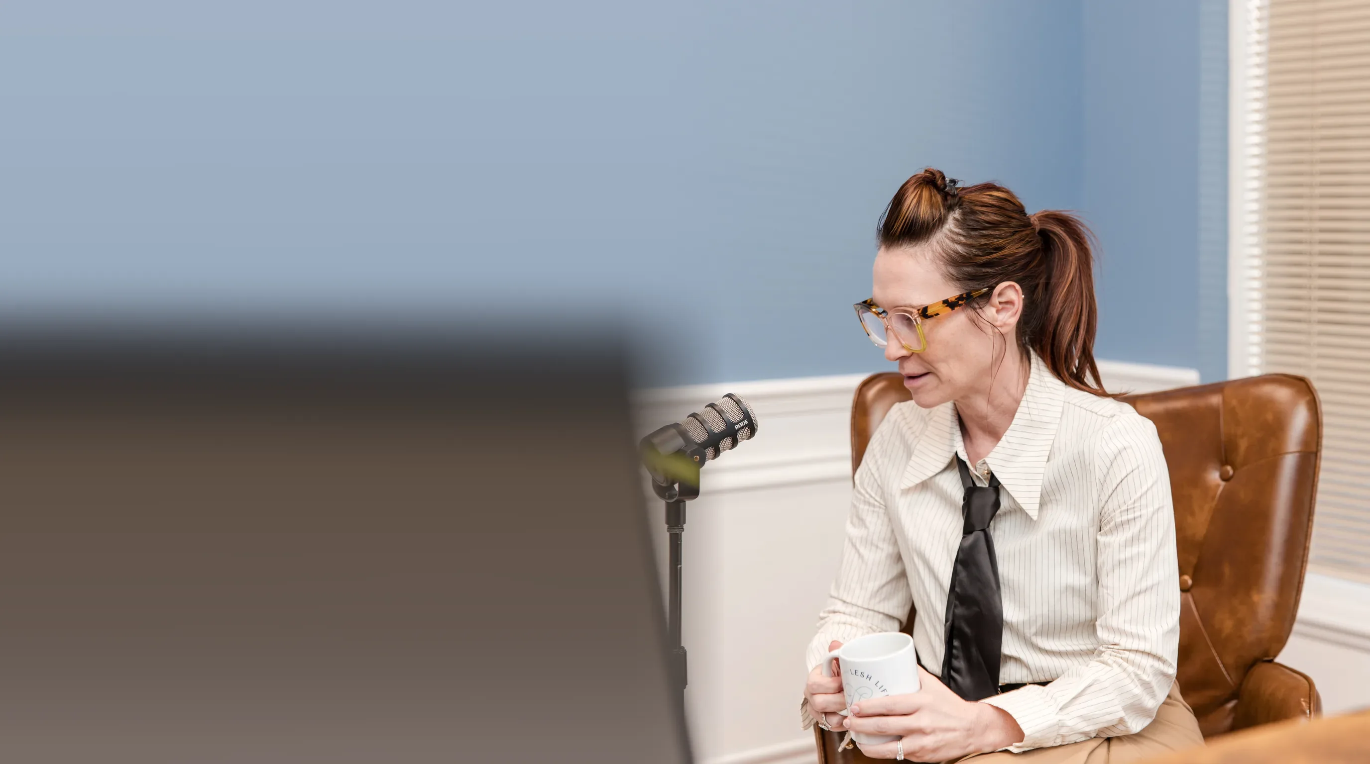 Dr. Sarah Secor-Jones in her office at Lesh Lifestyle
